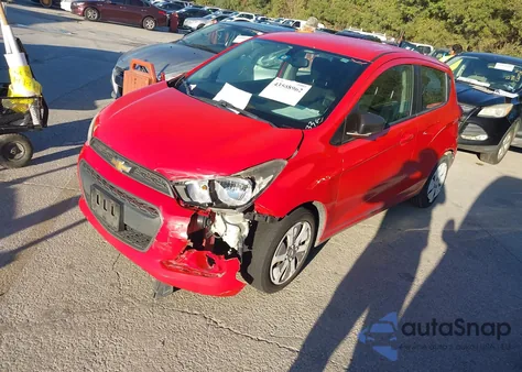 2017 Chevrolet Spark Ls Cvt z USA, uszkodzony, nr VIN KL8CB6SA8HC840398